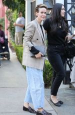 SARAH PAULSON Arrives at One Fair Wage