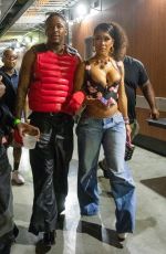 SAWEETIE Arrives at 50 Cent