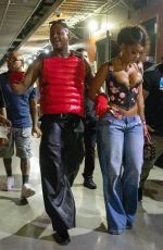 SAWEETIE Arrives at 50 Cent