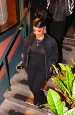 SAWEETIE Arrives at Lure Restaurant in New York 09/11/2023