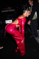 SAWEETIE Arrives La Quan Smith Fashion Show at New York Fashion Week 09/11/2023