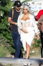 SAWEETIE Arrives on the Set of a Music Video in Los Angeles 09/18/2023