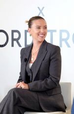 SCARLETT JOHANSSON at The Outset at Nordstrom NYC Launch 09/13/2023