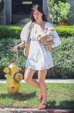 SCOUT WILLIS Out with Her Little Pooch in Los Angeles 09/25/2023