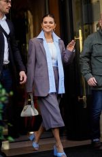 SELENA GOMEZ Arrives at Bvlgari Hotel in Paris 09/24/2023
