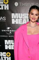 SELENA GOMEZ at Music + Health Summit in West Hollywood 09/19/2023