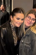 SELENA GOMEZ Leaves Costes After Dinner with Friends in Paris 09/24/2023