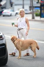 SELMA BLAIR Out for Coffee in Los Angeles 09/05/2023