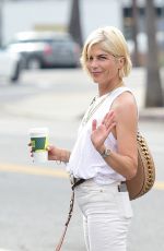 SELMA BLAIR Out for Coffee in Los Angeles 09/05/2023