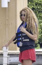 SHAKIRA on a Jet Ski aAdventure in Miami 09/04/2023