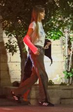 SIMI KHADRA Out for Dinner Matsuhisa in West Hollywod 09/23/2023