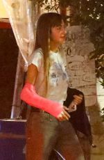 SIMI KHADRA Out for Dinner Matsuhisa in West Hollywod 09/23/2023