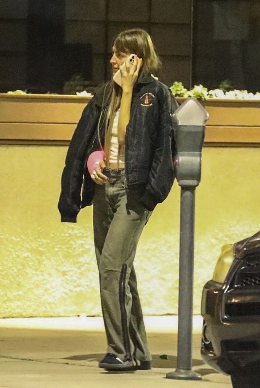 SIMI KHADRA Out for Dinner Matsuhisa in West Hollywod 09/23/2023
