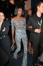 SIMONE ASHLEY Leaves Vogue World Party in London 09/14/2023