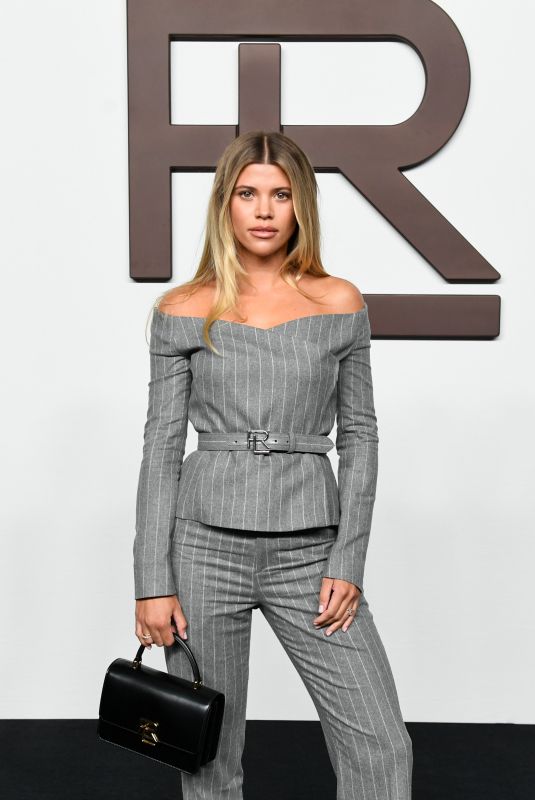 SOFIA RICHIE at Ralph Lauren Spring 2024 Ready to Wear Fashion Show in New York 09/08/2023