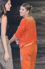 SOFIA RICHIE Heading to a Spa with a Friend in Los Angeles 09/19/2023