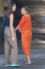SOFIA RICHIE Heading to a Spa with a Friend in Los Angeles 09/19/2023