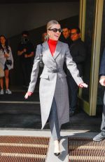 SOFIA RICHIE Heading to Prada Show at Milan Fashion Week 09/21/2023