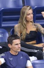 SOPHIA THOMALLA at Zverev vs Sinner Game at US Open in New York 09/04/2023