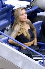 SOPHIA THOMALLA at Zverev vs Sinner Game at US Open in New York 09/04/2023