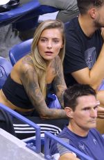 SOPHIA THOMALLA at Zverev vs Sinner Game at US Open in New York 09/04/2023