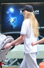 SOPHIE TURNER Out with Her Kids in New York 09/22/2023