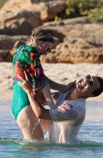 SOPHIE TURNER Shooting a Scenes in the Ocean in Palma 09/14/2023