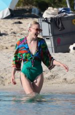 SOPHIE TURNER Shooting a Scenes in the Ocean in Palma 09/14/2023