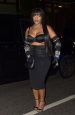 STEFFLON DON Arrives at Perfect Magazine X Valentine Party at London Fashion Week 09/18/2023