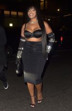 STEFFLON DON Arrives at Perfect Magazine X Valentine Party at London Fashion Week 09/18/2023