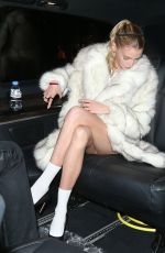 STELLA MAXWELL Leaves Bacchanalia in London 09/15/2023