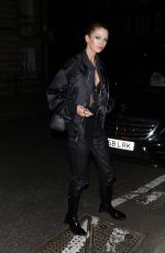 STELLA MAXWELL Leaves Vogue World Show at London Fashion Week 09/14/2023