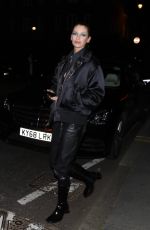 STELLA MAXWELL Leaves Vogue World Show at London Fashion Week 09/14/2023
