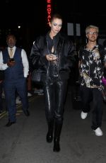 STELLA MAXWELL Leaves Vogue World Show at London Fashion Week 09/14/2023