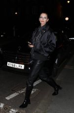 STELLA MAXWELL Leaves Vogue World Show at London Fashion Week 09/14/2023
