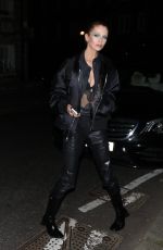 STELLA MAXWELL Leaves Vogue World Show at London Fashion Week 09/14/2023