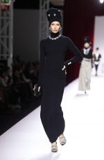 STELLA MAXWELL Walks Moschino SS24 Fashion Show in Milan 09/21/2023