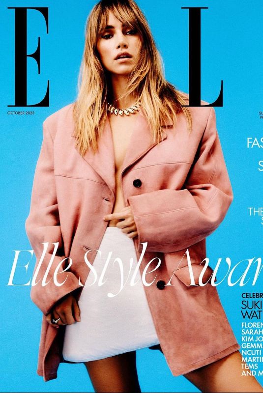 SUKI WATERHOUSE for Elle, October 2023