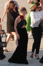SYDNEY SWEENEY Arrives at Giorgio Armani Cocktail Party in Venice 09/01/2023