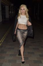 TALLIA STORM Out for Dinner in Covent Garden 09/02/2023