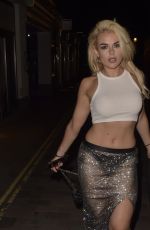TALLIA STORM Out for Dinner in Covent Garden 09/02/2023
