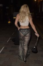 TALLIA STORM Out for Dinner in Covent Garden 09/02/2023