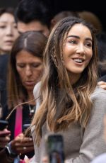TAMARA KALINIC Arrives at Fendi Fashion Show in Milan 09/20/2023