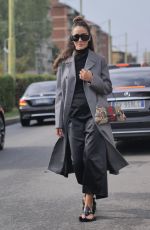 TAMARA KALINIC Arrives at Gucci Show at Milan Fashion Week 09/22/2023