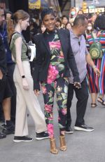 TAMRON HALL Arrives at Good Morning America Show in New York 09/06/2023