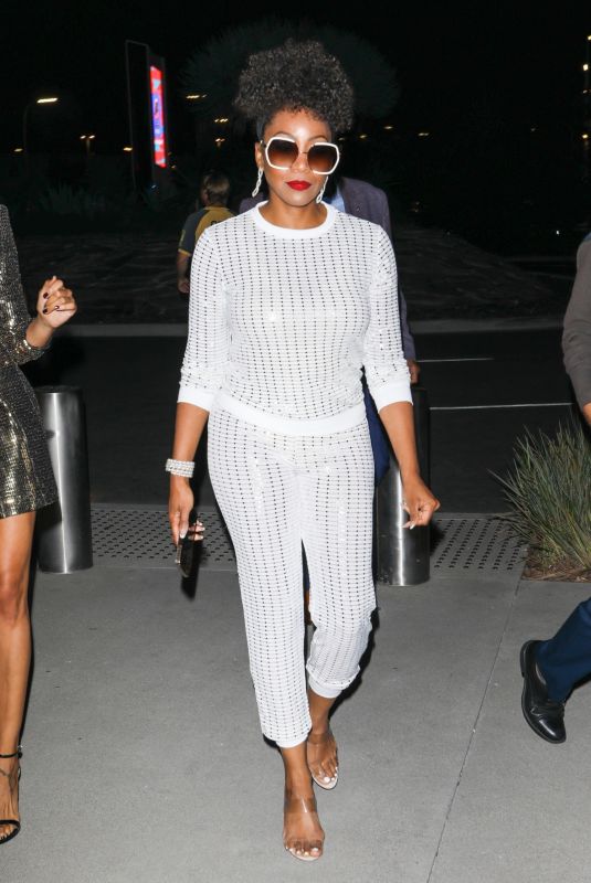 TARAJI P. HENSON Arrives at Beyonce