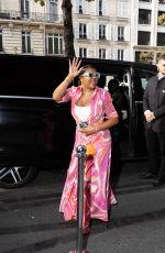 TARAJI P. HENSON Arrives at Her Hotel in Paris 09/28/2023
