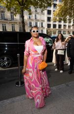 TARAJI P. HENSON Arrives at Her Hotel in Paris 09/28/2023