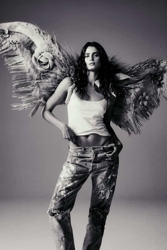 TAYLOR HILL for Victoria Secret My Wings, My Way Campaign 2023