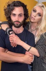 TAYLOR MOMSEN Reunites with Penn Badgley for His Podcast